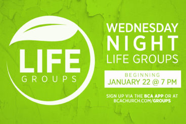 Wednesday Night LifeGroups