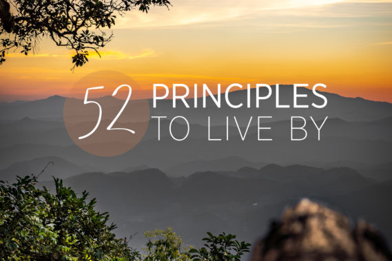2020 | Principles to Live By
