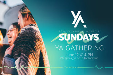 Sunday YA Gatherings | June